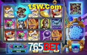 Interface moderna da plataforma 765Bet